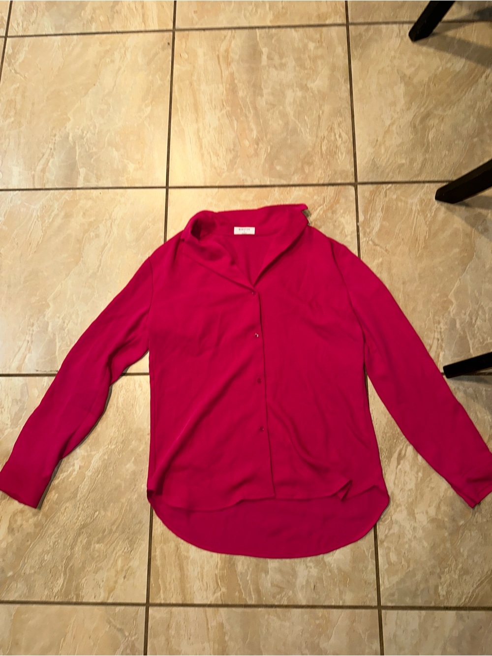 Granita Pink Aritzia Monocle Shirt Size S